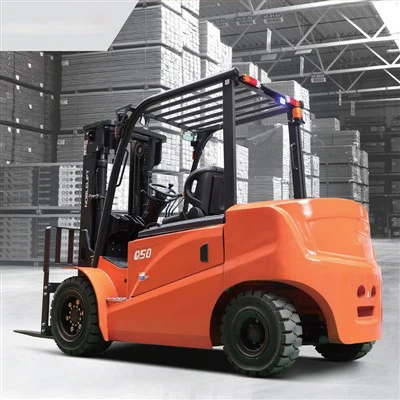 Xe nâng pin lithium cân bằng 5 tấn 4 bánh