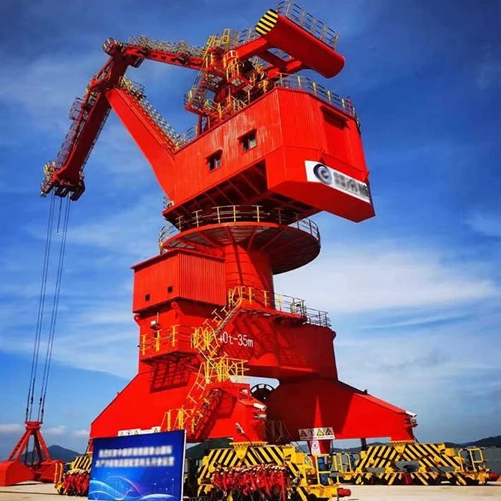 40-60 Ton Heavy Grab Container Port Crane